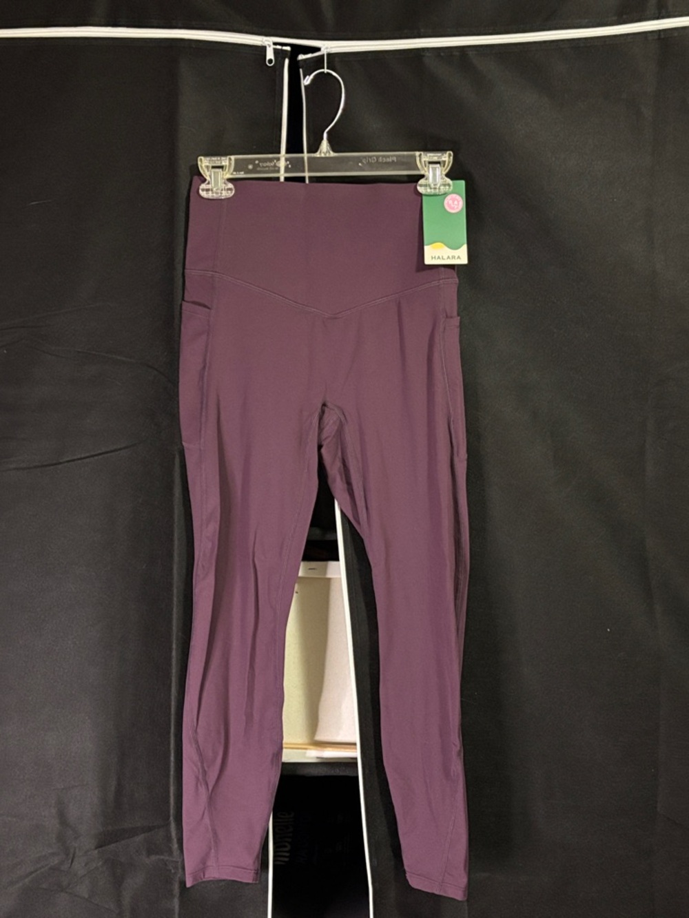 HALARA Plum High-Rise Pocket Leggings